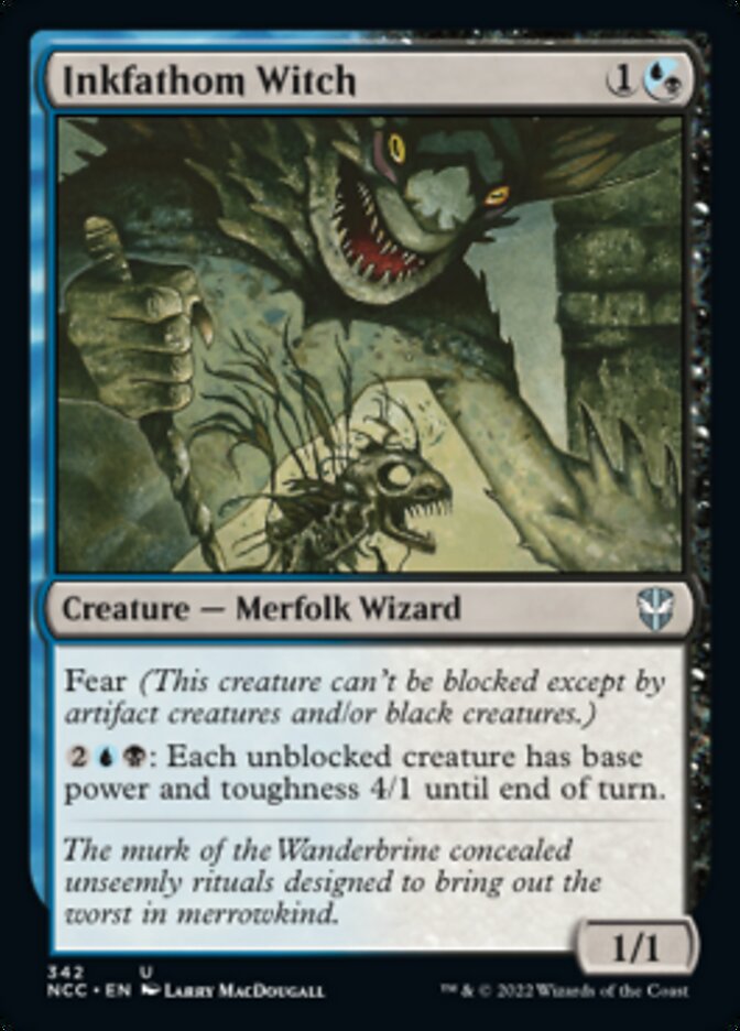 Inkfathom Witch [Streets of New Capenna Commander] MTG Single Magic: The Gathering | Red Claw Gaming