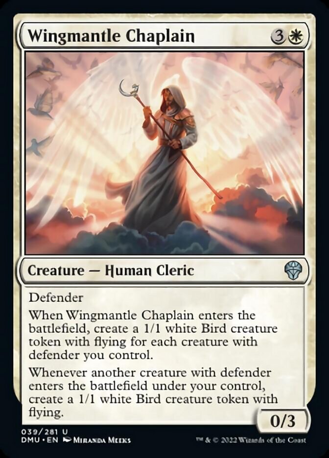 Wingmantle Chaplain [Dominaria United] MTG Single Magic: The Gathering | Red Claw Gaming