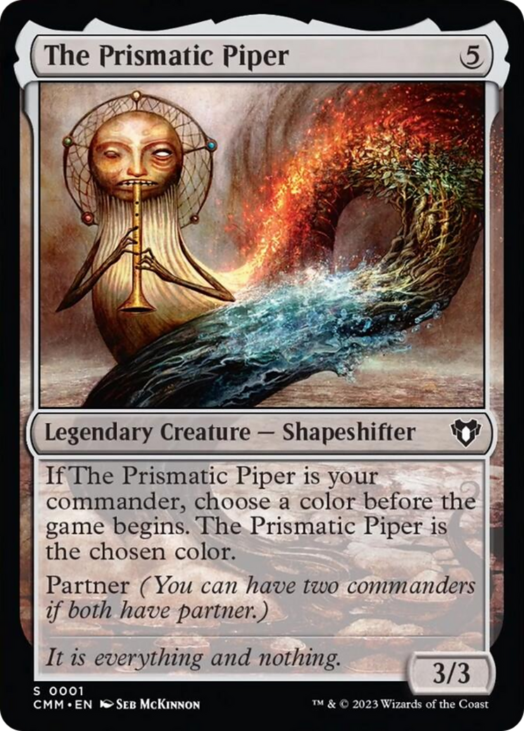 The Prismatic Piper [Commander Masters] MTG Single Magic: The Gathering | Red Claw Gaming