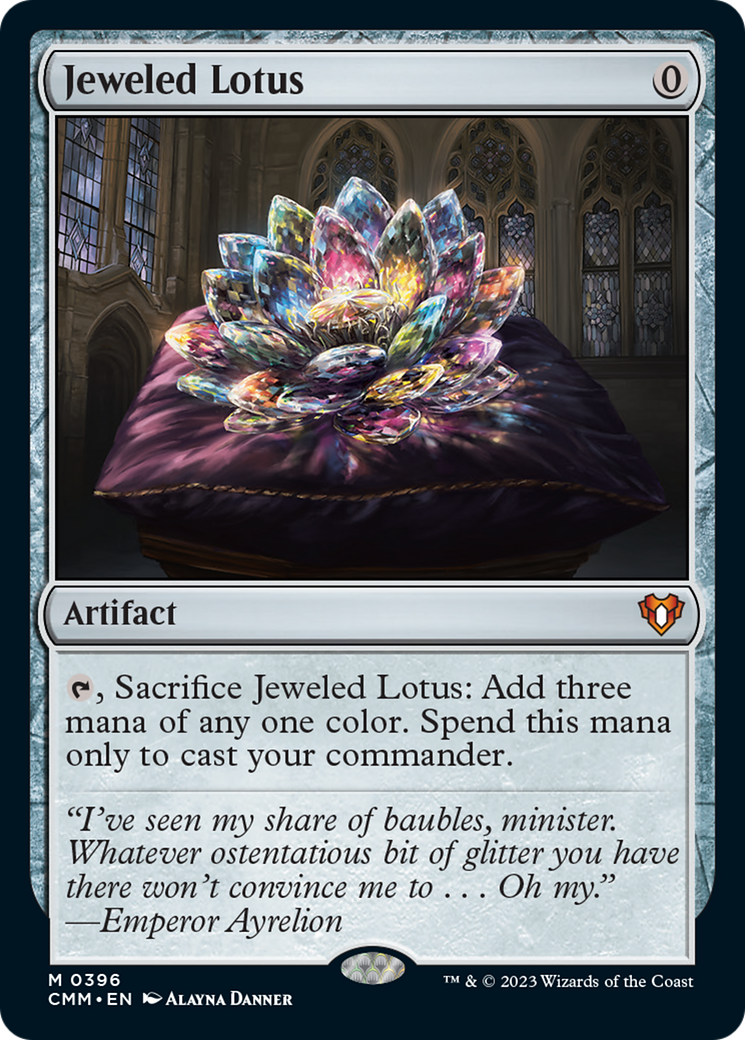 Jeweled Lotus [Commander Masters] MTG Single Magic: The Gathering | Red Claw Gaming