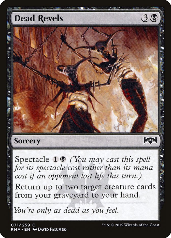 Dead Revels [Ravnica Allegiance] MTG Single Magic: The Gathering | Red Claw Gaming