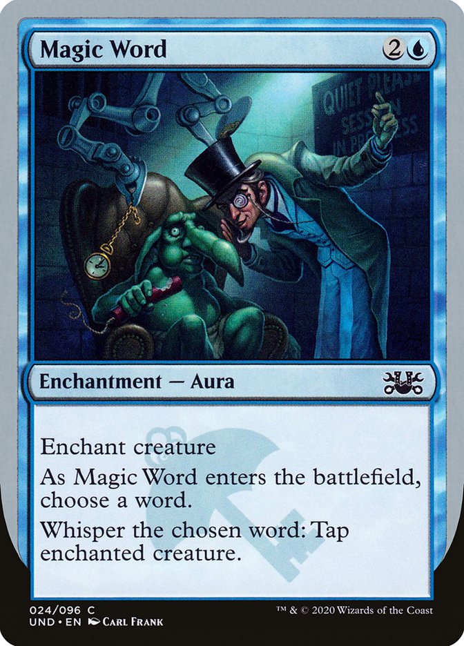 Magic Word [Unsanctioned] MTG Single Magic: The Gathering | Red Claw Gaming