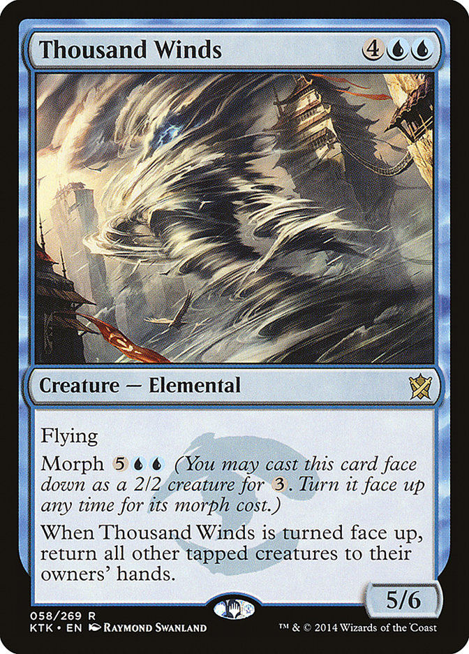 Thousand Winds [Khans of Tarkir] MTG Single Magic: The Gathering | Red Claw Gaming