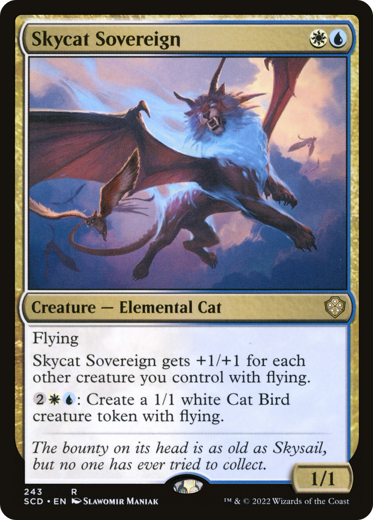 Skycat Sovereign [Starter Commander Decks] MTG Single Magic: The Gathering | Red Claw Gaming