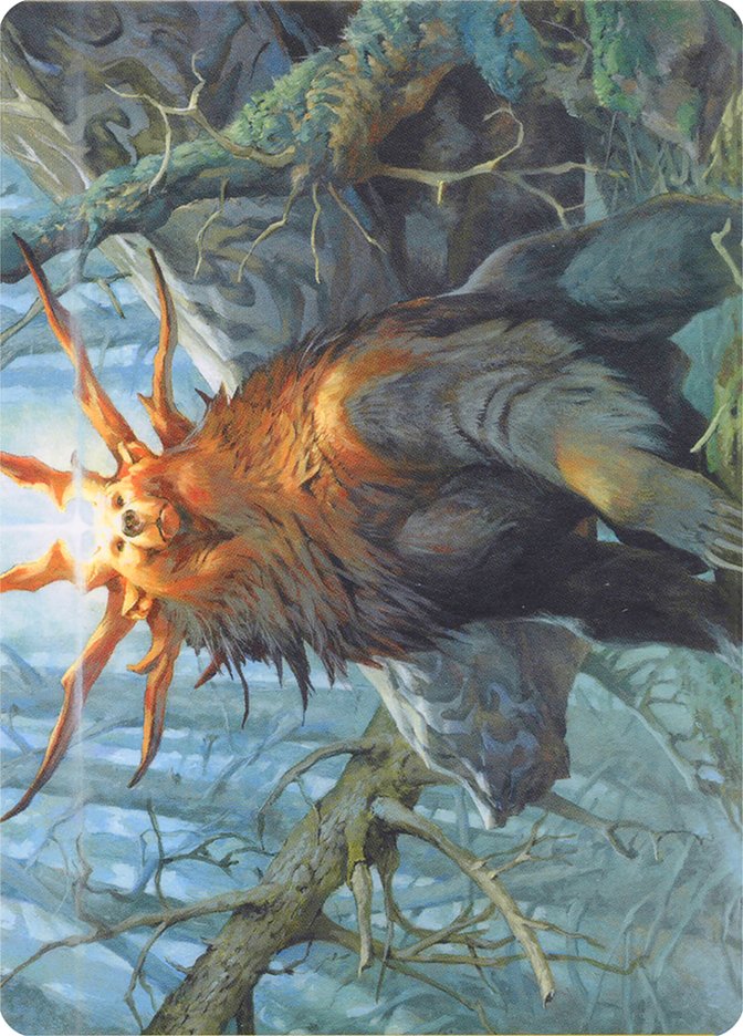 Ayula, Queen Among Bears // Ayula, Queen Among Bears [Modern Horizons Art Series] MTG Single Magic: The Gathering | Red Claw Gaming