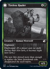 Tireless Hauler // Dire-Strain Brawler [Innistrad: Double Feature] MTG Single Magic: The Gathering | Red Claw Gaming