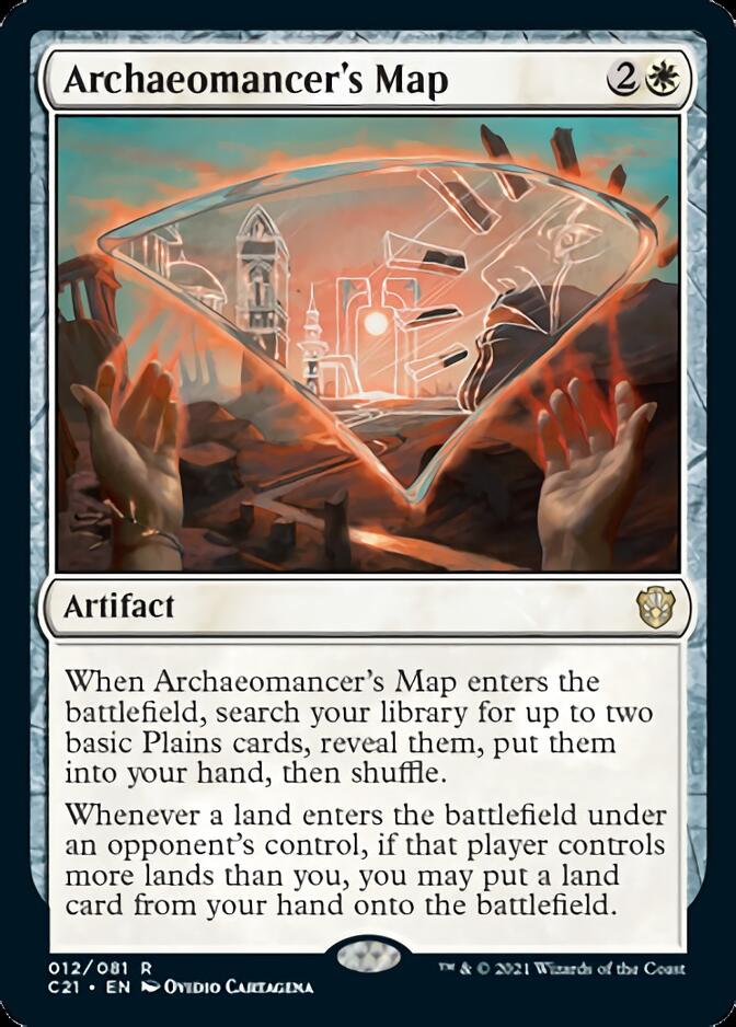 Archaeomancer's Map [Commander 2021] MTG Single Magic: The Gathering | Red Claw Gaming