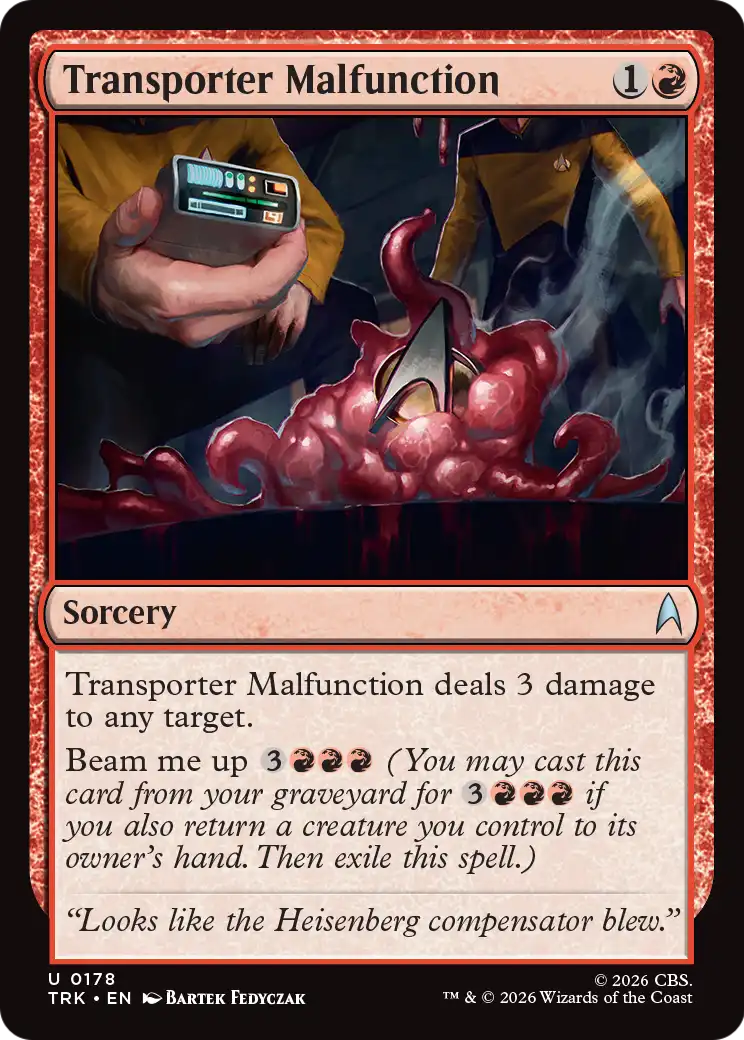 Transporter Malfunction [Star Trek] MTG Single Magic: The Gathering | Red Claw Gaming