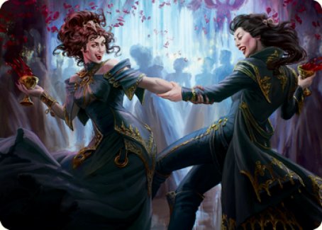 Falkenrath Celebrants 1 Art Card [Innistrad: Crimson Vow Art Series] MTG Single Magic: The Gathering | Red Claw Gaming