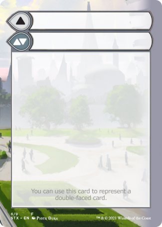 Helper Card (6/9) [Strixhaven: School of Mages Tokens] MTG Single Magic: The Gathering | Red Claw Gaming