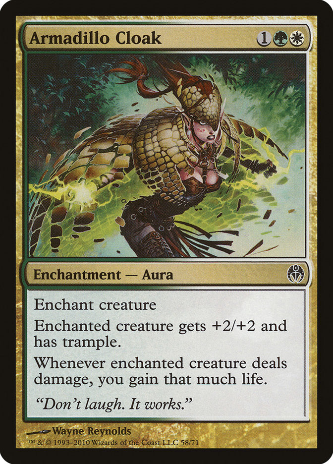 Armadillo Cloak [Duel Decks: Phyrexia vs. the Coalition] MTG Single Magic: The Gathering | Red Claw Gaming