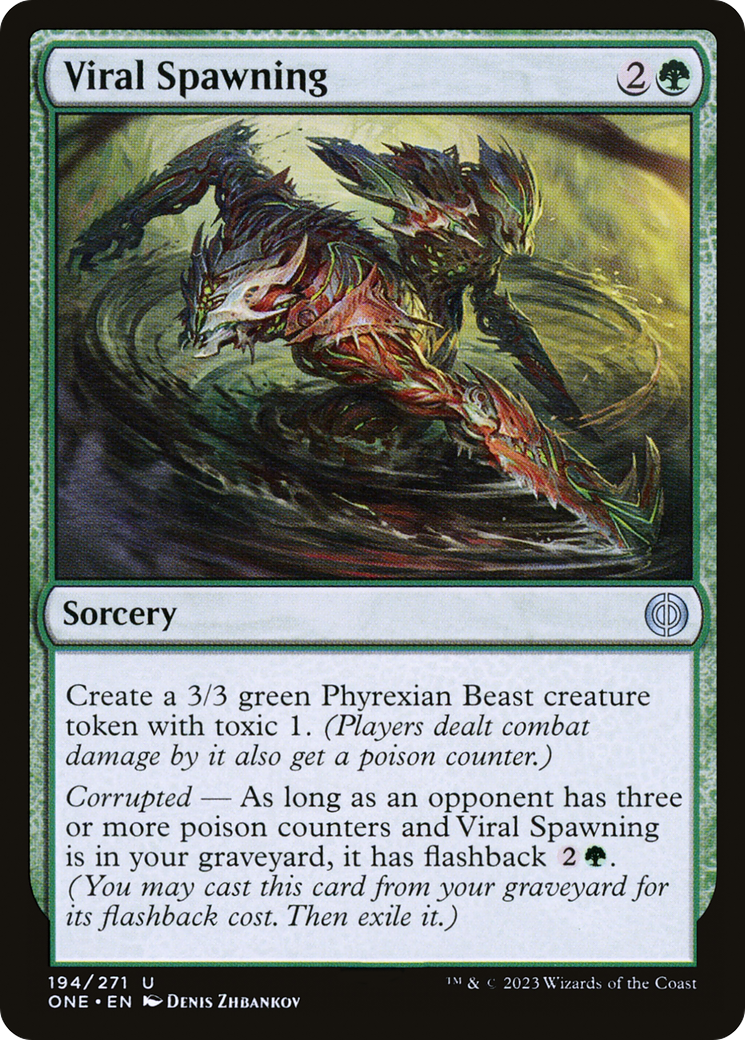 Viral Spawning [Phyrexia: All Will Be One] MTG Single Magic: The Gathering | Red Claw Gaming