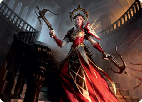 Bloodthirsty Adversary Art Card [Innistrad: Midnight Hunt Art Series] MTG Single Magic: The Gathering | Red Claw Gaming