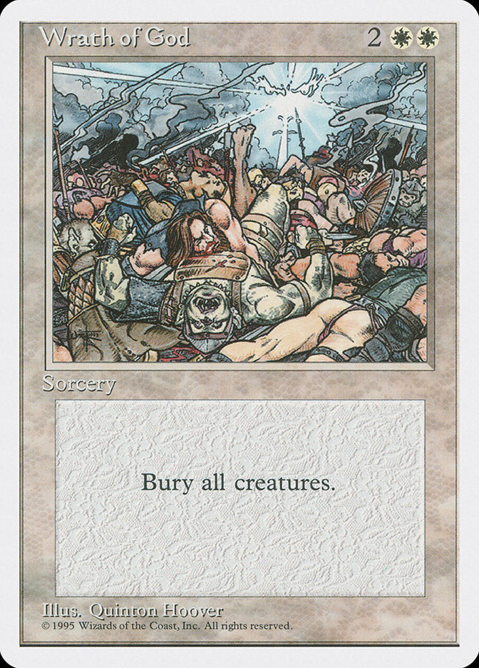 Wrath of God [Fourth Edition] MTG Single Magic: The Gathering | Red Claw Gaming