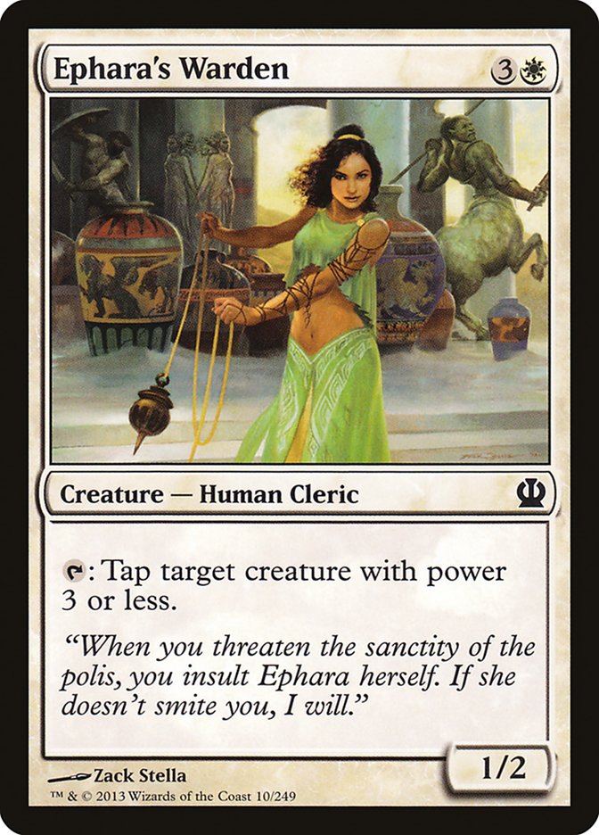 Ephara's Warden [Theros] MTG Single Magic: The Gathering | Red Claw Gaming