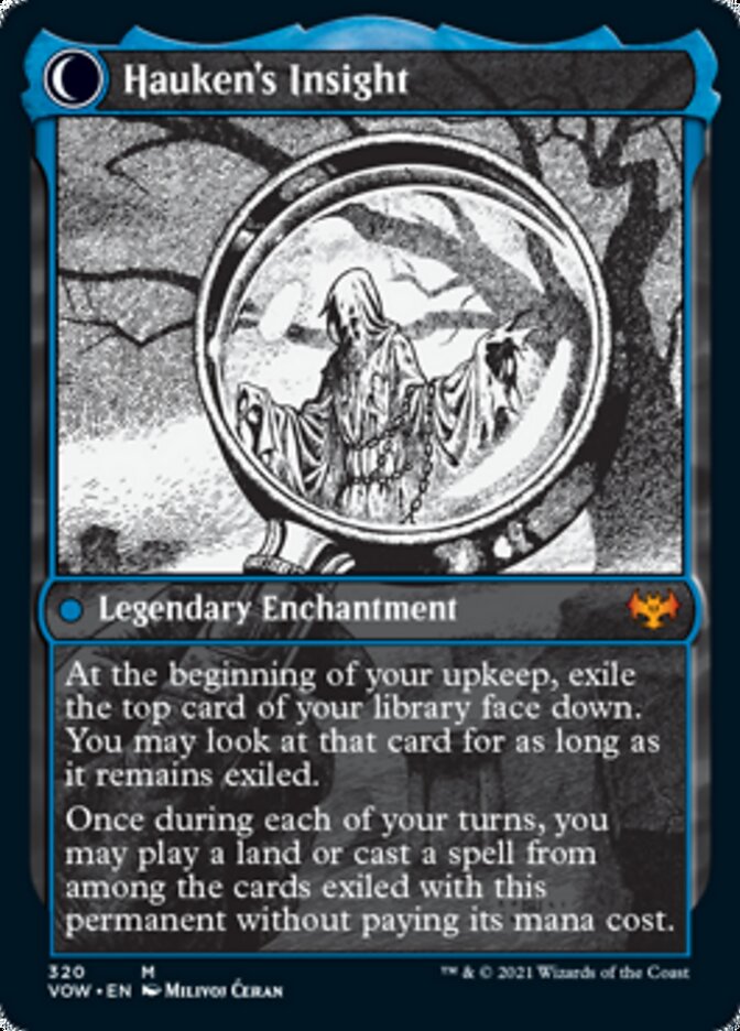 Jacob Hauken, Inspector // Hauken's Insight (Showcase Eternal Night) [Innistrad: Crimson Vow] MTG Single Magic: The Gathering | Red Claw Gaming
