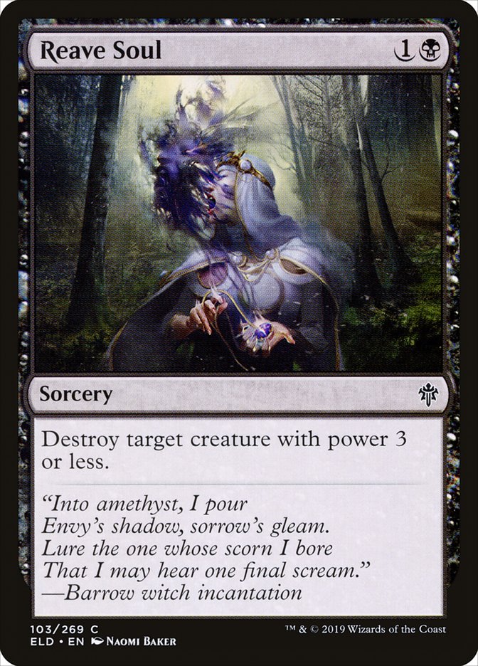 Reave Soul [Throne of Eldraine] MTG Single Magic: The Gathering | Red Claw Gaming