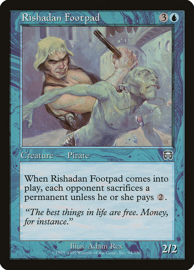 Rishadan Footpad [Mercadian Masques] MTG Single Magic: The Gathering | Red Claw Gaming