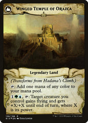 Hadana's Climb // Winged Temple of Orazca [Rivals of Ixalan Prerelease Promos] MTG Single Magic: The Gathering | Red Claw Gaming