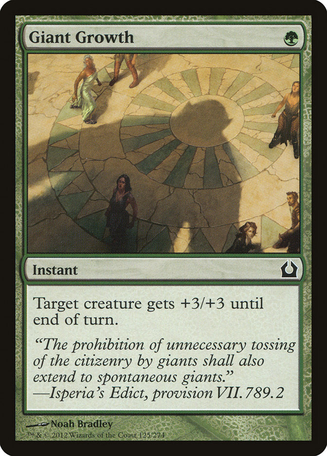Giant Growth [Return to Ravnica] MTG Single Magic: The Gathering | Red Claw Gaming