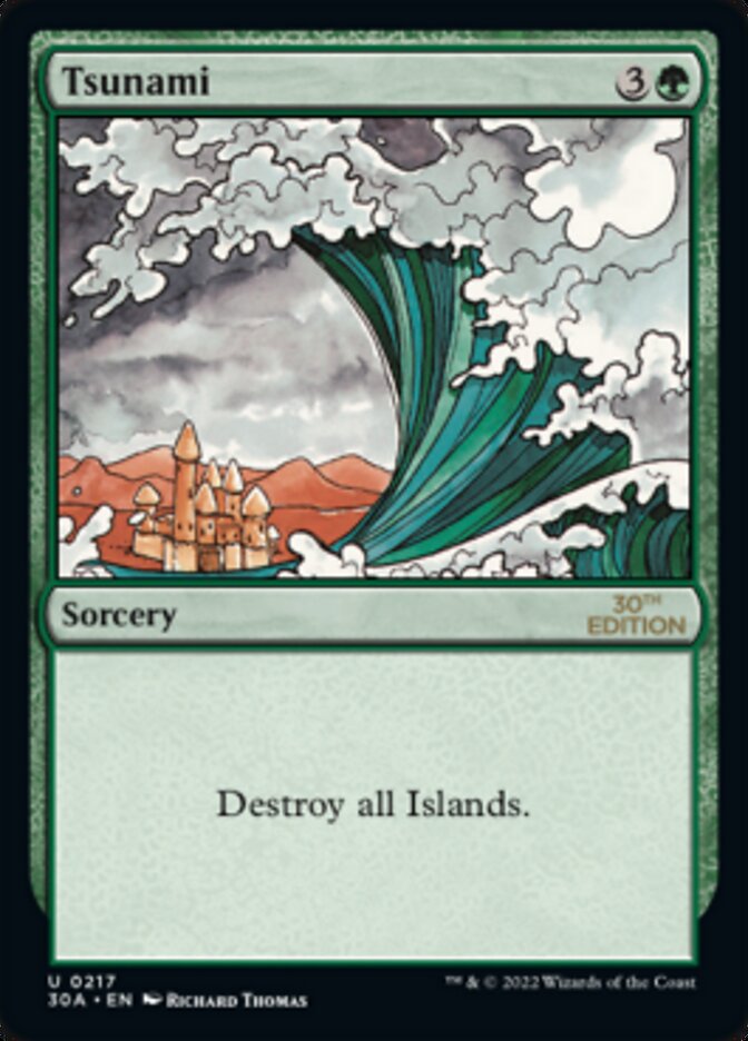 Tsunami [30th Anniversary Edition] MTG Single Magic: The Gathering | Red Claw Gaming