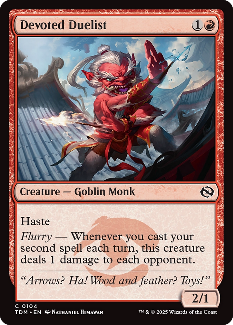 Devoted Duelist [Tarkir: Dragonstorm] MTG Single Magic: The Gathering | Red Claw Gaming