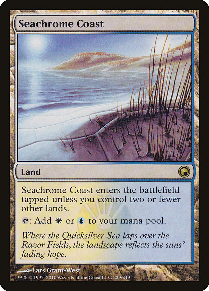 Seachrome Coast [Scars of Mirrodin] MTG Single Magic: The Gathering | Red Claw Gaming