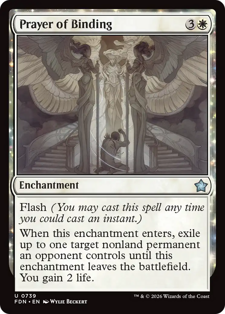 Prayer of Binding (0739) [Foundations] MTG Single Magic: The Gathering | Red Claw Gaming