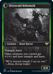 Ulvenwald Oddity // Ulvenwald Behemoth [Innistrad: Double Feature] MTG Single Magic: The Gathering | Red Claw Gaming