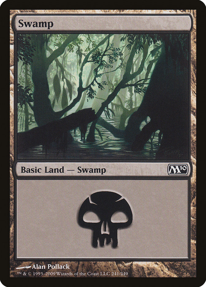 Swamp (241) [Magic 2010] MTG Single Magic: The Gathering | Red Claw Gaming