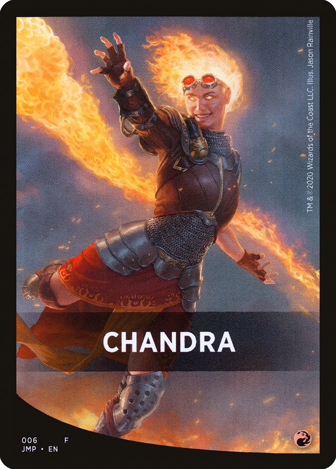 Chandra Theme Card [Jumpstart Front Cards] MTG Single Magic: The Gathering | Red Claw Gaming