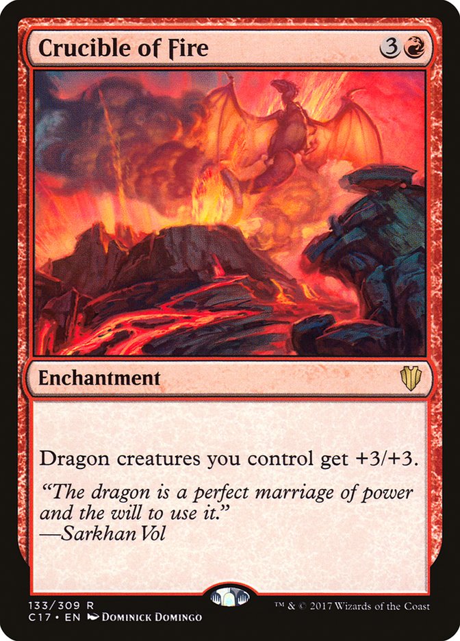Crucible of Fire [Commander 2017] MTG Single Magic: The Gathering | Red Claw Gaming