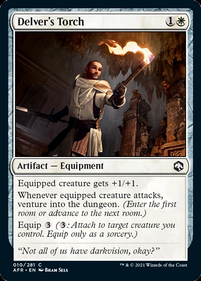 Delver's Torch [Dungeons & Dragons: Adventures in the Forgotten Realms] MTG Single Magic: The Gathering | Red Claw Gaming