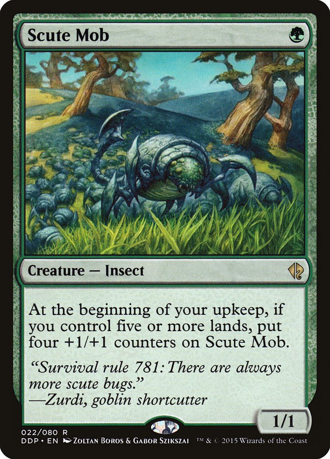 Scute Mob [Duel Decks: Zendikar vs. Eldrazi] MTG Single Magic: The Gathering | Red Claw Gaming