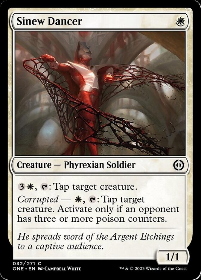 Sinew Dancer [Phyrexia: All Will Be One] MTG Single Magic: The Gathering | Red Claw Gaming