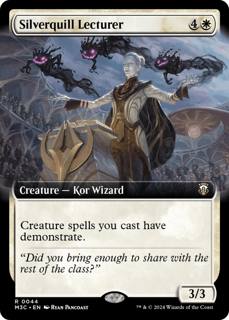 Silverquill Lecturer (Extended Art) [Modern Horizons 3 Commander] MTG Single Magic: The Gathering | Red Claw Gaming