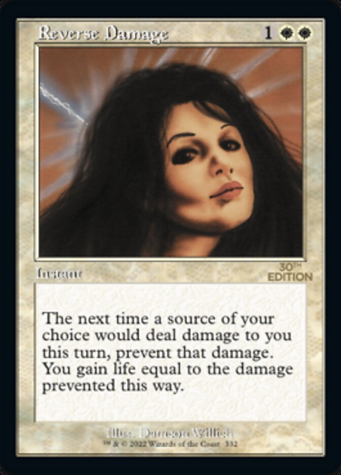 Reverse Damage (Retro) [30th Anniversary Edition] MTG Single Magic: The Gathering | Red Claw Gaming