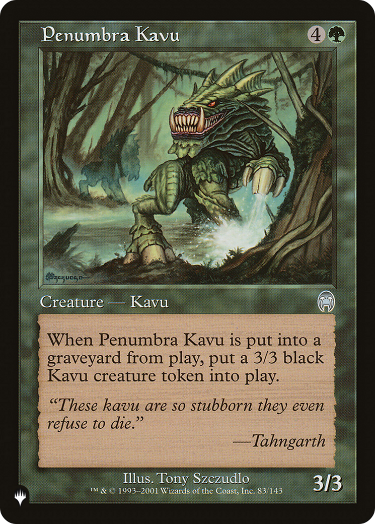 Penumbra Kavu [The List] MTG Single Magic: The Gathering | Red Claw Gaming