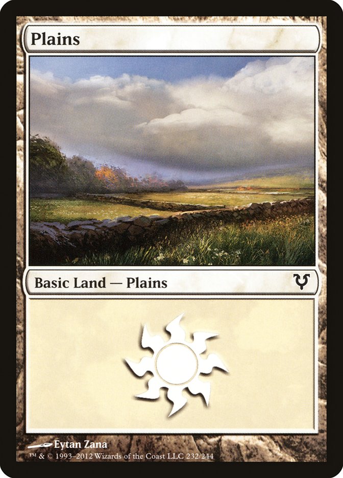 Plains (232) [Avacyn Restored] MTG Single Magic: The Gathering | Red Claw Gaming