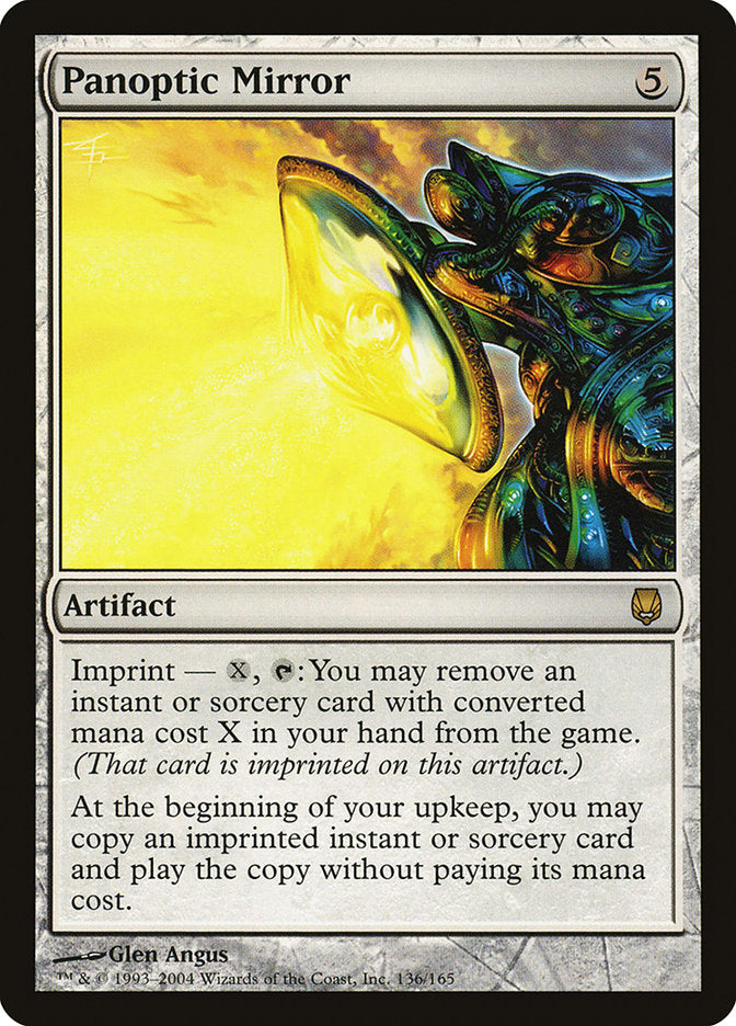 Panoptic Mirror [Darksteel] MTG Single Magic: The Gathering | Red Claw Gaming