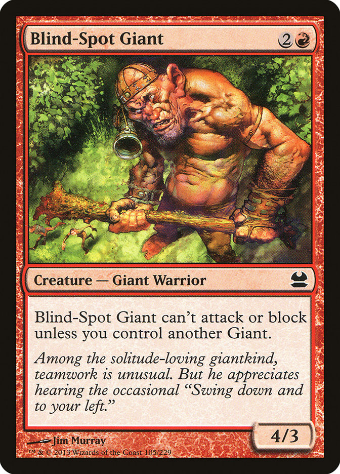 Blind-Spot Giant [Modern Masters] MTG Single Magic: The Gathering | Red Claw Gaming