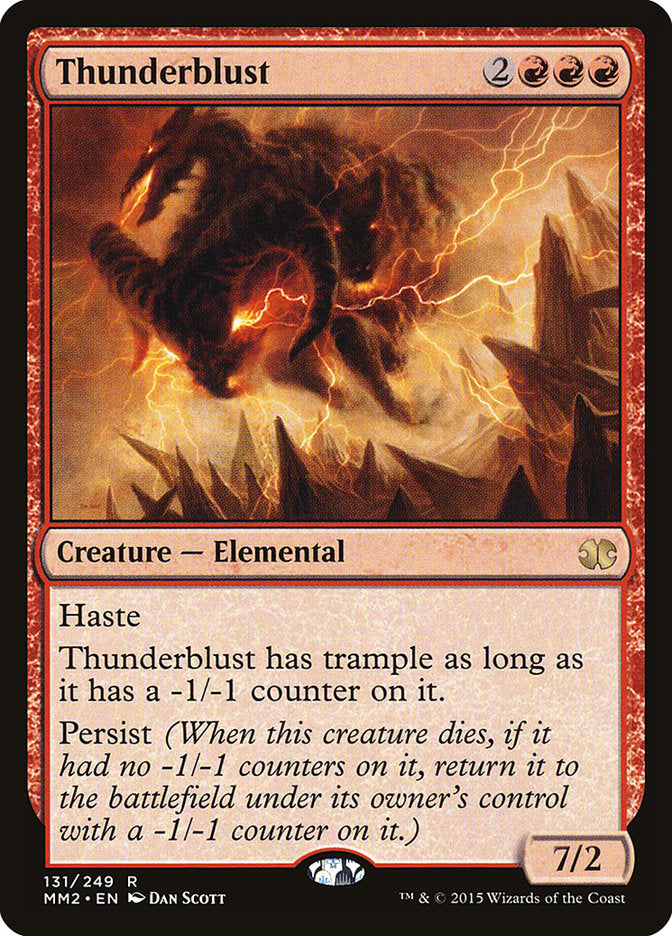 Thunderblust [Modern Masters 2015] MTG Single Magic: The Gathering | Red Claw Gaming