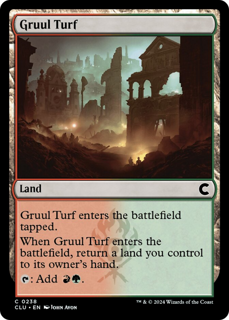 Gruul Turf [Ravnica: Clue Edition] MTG Single Magic: The Gathering | Red Claw Gaming