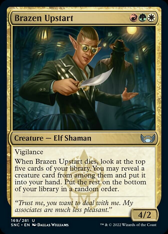 Brazen Upstart [Streets of New Capenna] MTG Single Magic: The Gathering | Red Claw Gaming