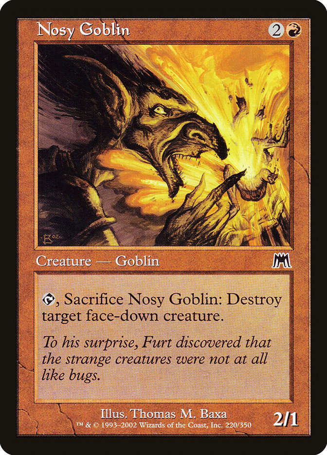 Nosy Goblin [Onslaught] MTG Single Magic: The Gathering | Red Claw Gaming