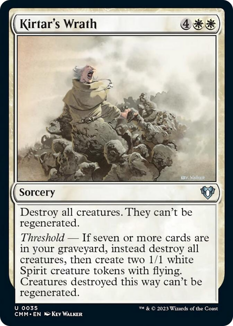 Kirtar's Wrath [Commander Masters] MTG Single Magic: The Gathering | Red Claw Gaming