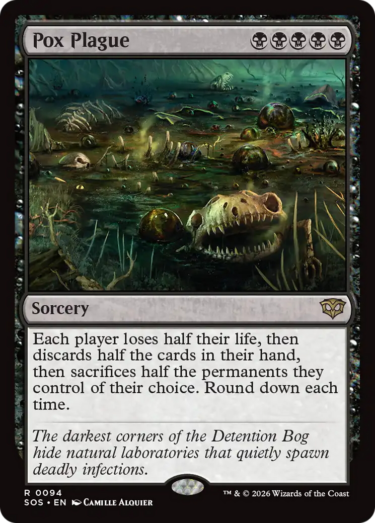 Pox Plague [Secrets of Strixhaven] MTG Single Magic: The Gathering | Red Claw Gaming
