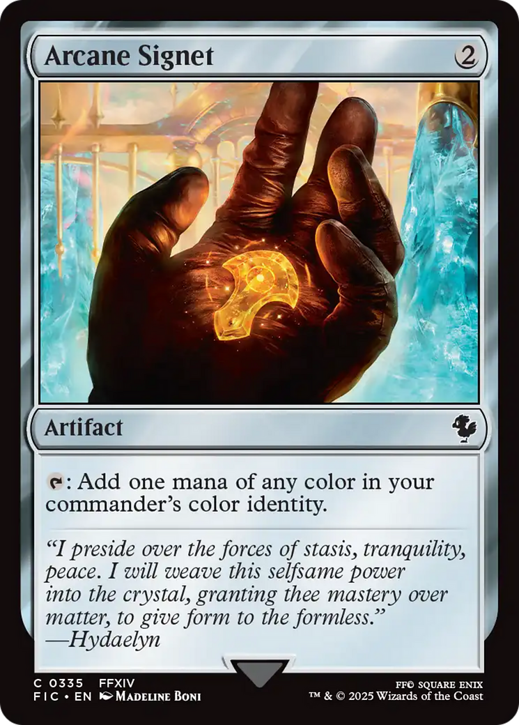 Arcane Signet (0335) [FINAL FANTASY Commander] MTG Single Magic: The Gathering | Red Claw Gaming
