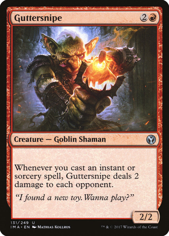 Guttersnipe [Iconic Masters] MTG Single Magic: The Gathering | Red Claw Gaming
