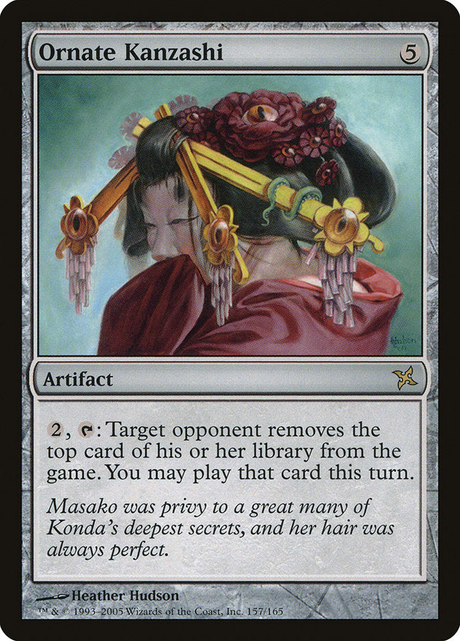 Ornate Kanzashi [Betrayers of Kamigawa] MTG Single Magic: The Gathering | Red Claw Gaming